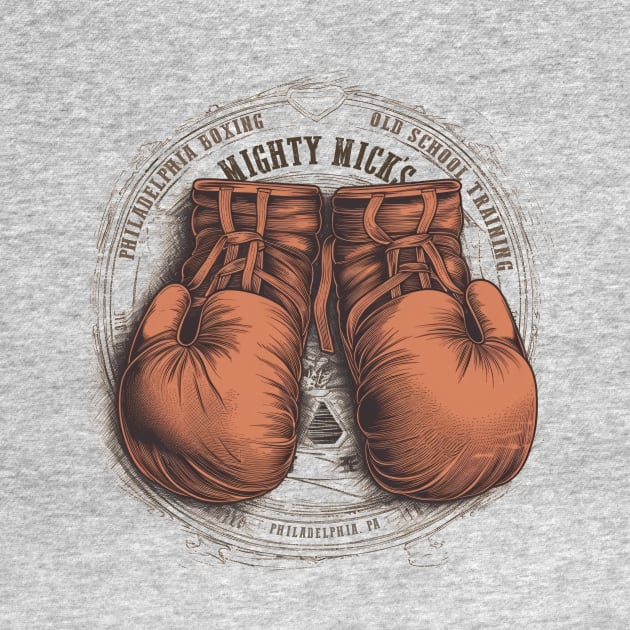 Mighty Mick's Boxing Gym - Vintage Design by DesignedbyWizards